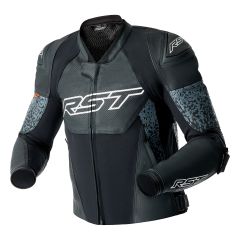 RST Supersport-K D30 Leather Jacket - Grey/Black
