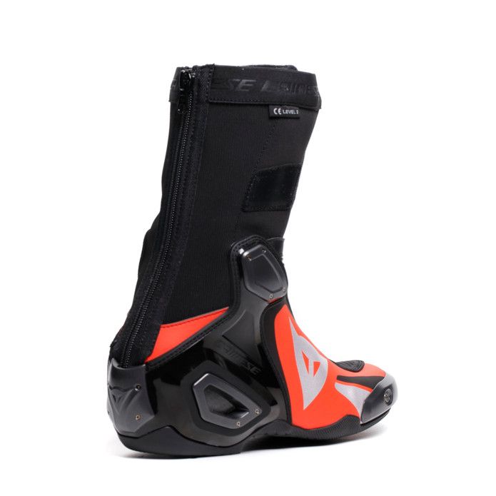 Dainese Axial 2 In Boots - Black/Fluo-Red