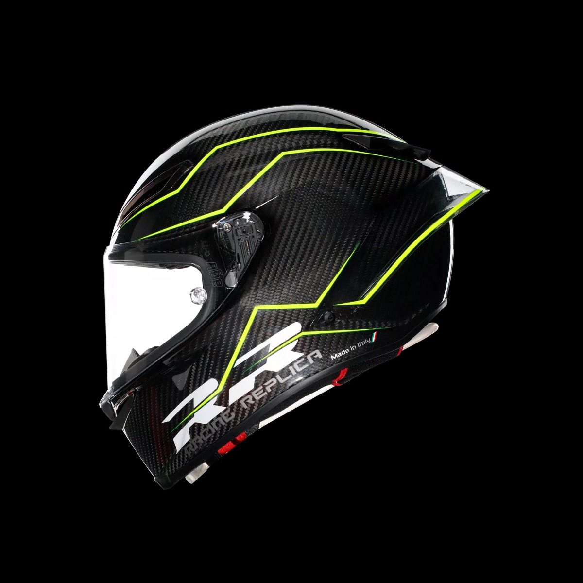 AGV Pista GP-RR Performante Carbon/Green-Fluo