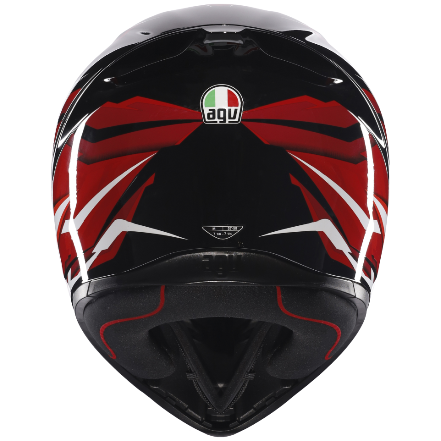 AGV K1-S Lion Black/Red/White