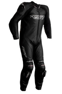 RST Tractech Evo 4 Youth 1 piece Leather suit - Black/Black