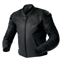 RST S1 D30 Ladies Leather Jacket - Black/Black