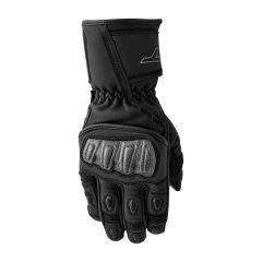 RST S1 Leather Gloves - Black/Black