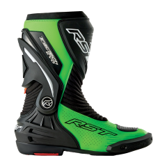 RST Tractech Evo D30 Sports Boots - Black/Fluo-Green