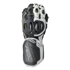 RST GP D30 Leather Gloves - Black/White