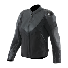 Dainese Iperattiva Ladies Leather-Textile Jacket - Black/Black