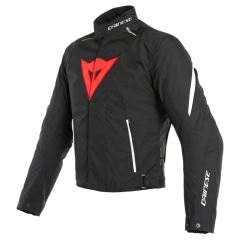 Dainese Laguna Seca 3 D-Dry Jacket - Black/Lava-Red/Black