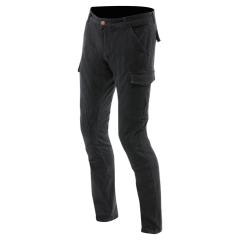 Dainese Cargo Slim Tapered Textile Pants - Black