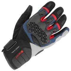 Richa Bogota Textile/Mesh Gloves - Black/Blue/Red