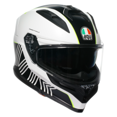 AGV K7 Super 46 - White/Black/Fluo-Yellow