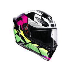 AGV K1-S Punkpulse - Black/Purple/Lime
