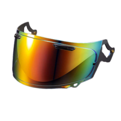 Arai VAS-V Maxvision Visor Mirror Red fits RX7-V Evo, RX-7V, Quantic, Concept-XE, Profile-V, QV-Pro and Chaser-X