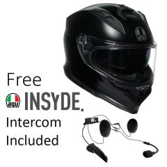 AGV K7 Mono Matt Black - FREE INSYDE intercom worth £270