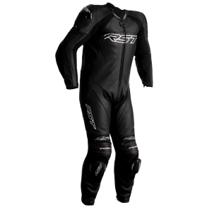 RST Tractech Evo 4 Youth 1 piece Leather suit - Black/Black