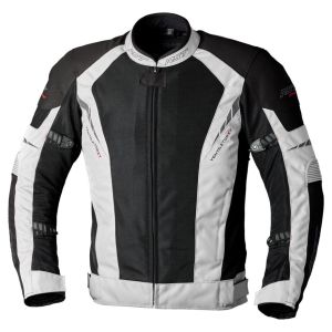 RST Ventilator XT Waterproof Textile/Mesh Jacket - Silver/Black