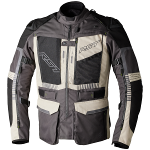 RST Ranger Waterproof Textile Jacket - Sand/Graphite