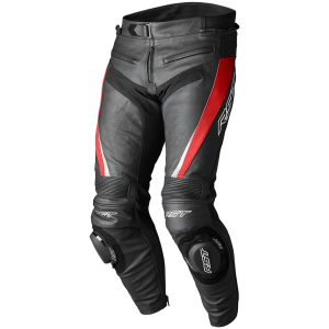 RST Tractech Evo 5 Leather Jeans - Red/Black/White
