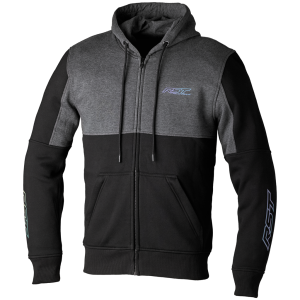 RST Team Full Zip Armoured Hoodie - Black/Grey