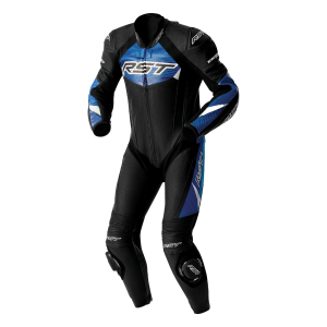 RST Tractech Evo D30 Leather Suit - Black/Blue