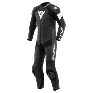 Dainese Tosa 1 piece Perforated Leather Suit - Black/White