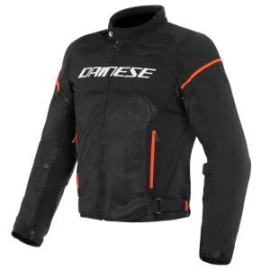 Dainese Air Frame D1 Mesh/Textile Jacket - Black/Fluo-Red