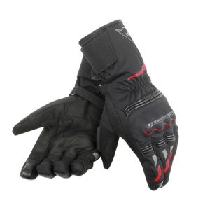 Dainese Tempest D-Dry Long Unisex Waterproof Gloves - Black/Red