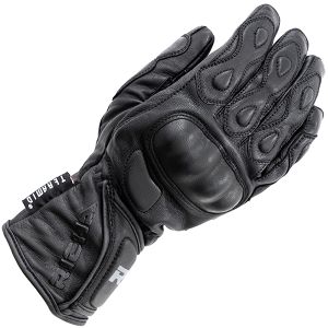 Richa WP Racing Leather Waterproof Gloves - Black