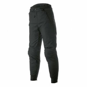 Dainese Amsterdam D-Dry Ladies Waterproof  Textile Pants - Black/Black