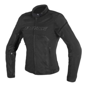 Dainese Air Frame D1 Ladies Textile Jacket - Black/Black