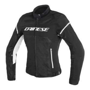 Dainese Air Frame D1 Ladies Tex-Jacket - Black/White