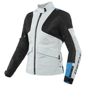 Dainese Air Tourer Ladies Textile Jacket - Grey/Blue/Black